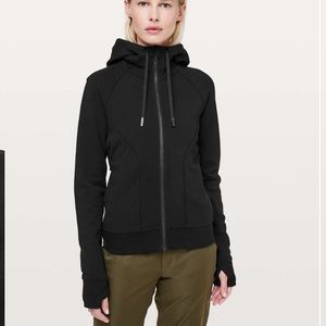 Lululemon Huddle & Hustle Hoodie, black size 8